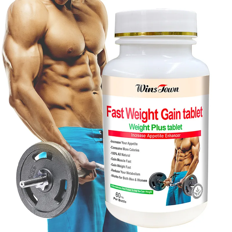 Herbal Weight Gain - 60 Pills Rapid Weight Gain Tablets