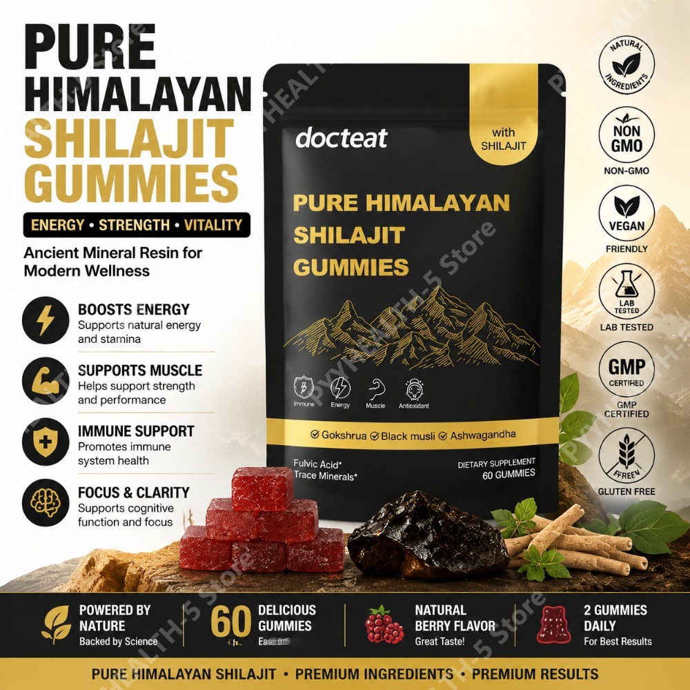 Docteat Pure Himalayan Shilaji - Herbal Wellness Supplement review and price
