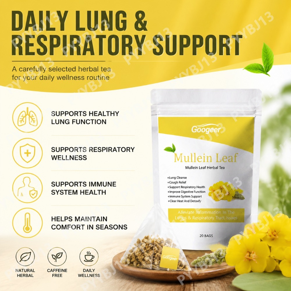 Googeer Mullein Leaf Herbal Te - Herbal Wellness Drink review and price
