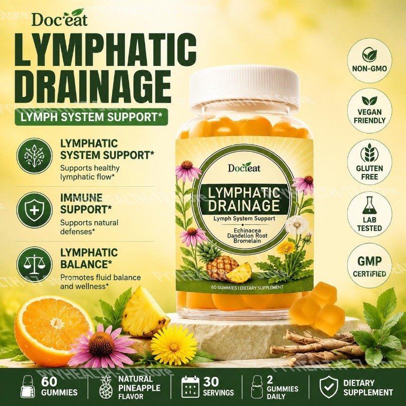 Docteat Lymphatic System Suppo - Herbal Wellness Supplement review and price