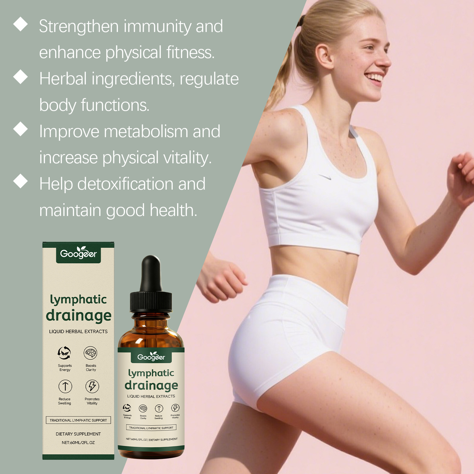 Lymphatic Drainage Drops 11-in - Herbal Weight review and price