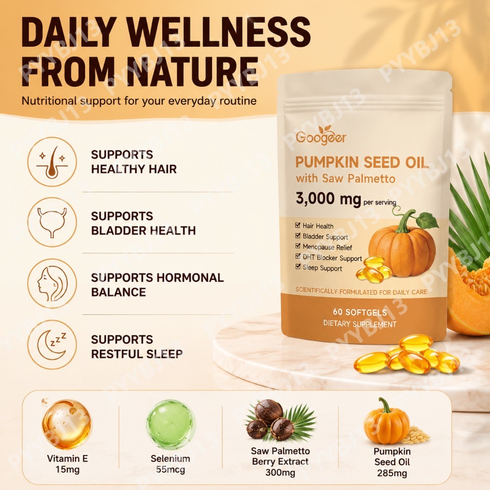 Googeer Pumpkin Seed Oil Softg - Herbal Wellness Supplement review and price