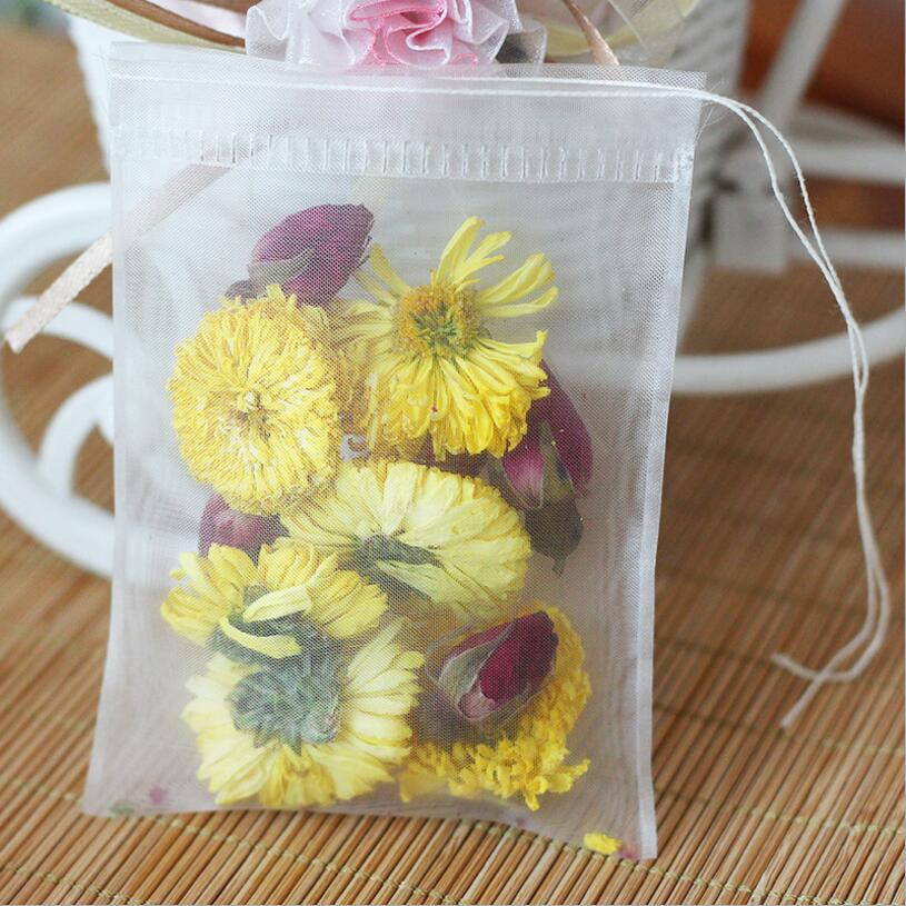 50pcs/lot Empty Tea Bag Nylon  - Herbal Wellness Products review and price